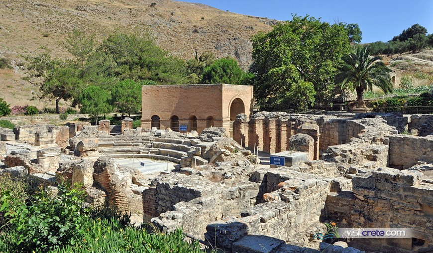 Archaeological Site Of Gortyna, Gortys archaeological site Crete,