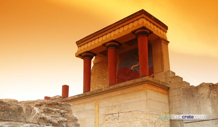 Archaeological Site Of Knossos Crete